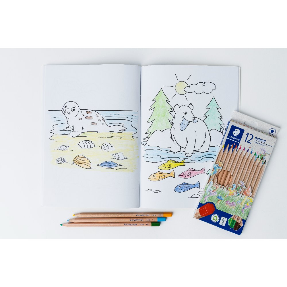 STAEDTLER ACTIVITY COLOURING SET WILDLIFE WONDERS