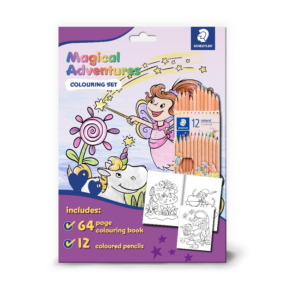 STAEDTLER ACTIVITY COLOURING SET MAGICAL ADVENTURE