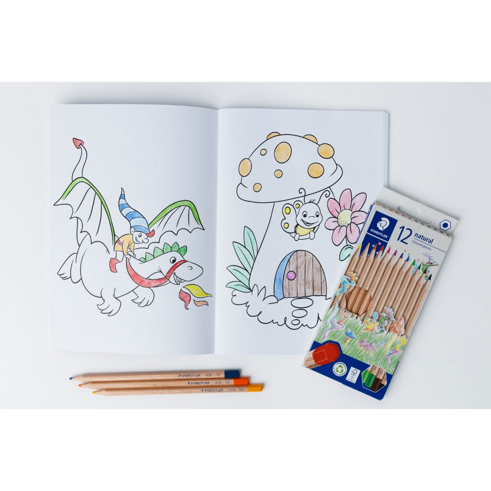 STAEDTLER ACTIVITY COLOURING SET ENCHANTED GARDEN