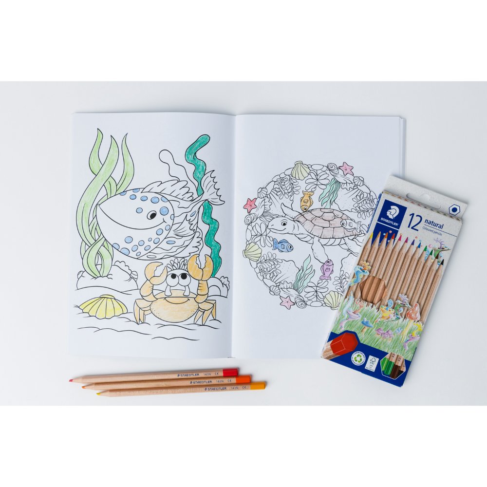 STAEDTLER ACTIVITY COLOURING SET UNDERWATER ADVENTURE