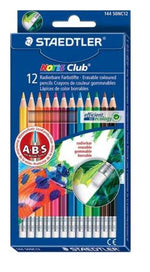 Staedtler Noris Eraseable Colour Pencil Set 12 SET