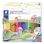 Staedtler Noris Eraseable Colour Pencil Set 24 SET