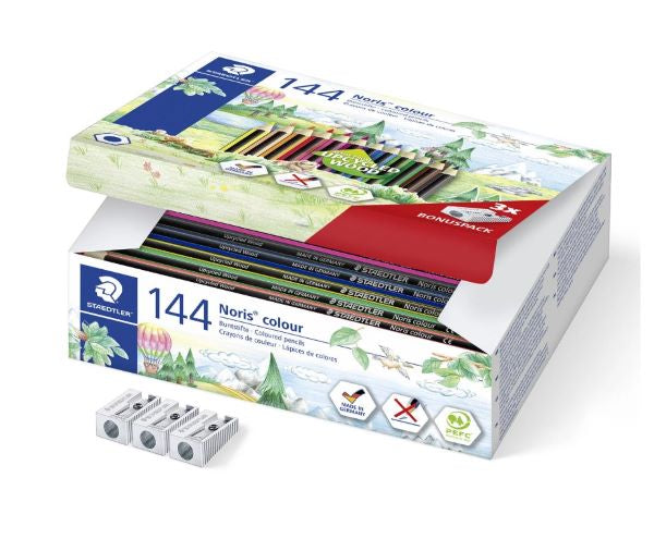 Staedtler Class Pack Noris Colour Pencil Set 144 SET