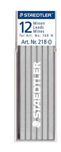 Staedtler Lumocolor Non-Permanent Omnichrom Leads White Packet 12