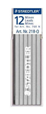 Staedtler Lumocolor Non-Permanent Omnichrom Leads White Packet 12