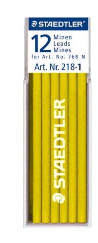 Staedtler Lumocolor Non-Permanent Omnichrom Leads Yellow Packet 12