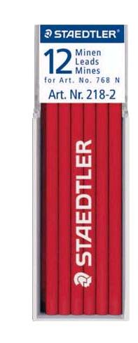 Staedtler Lumocolor Non-Permanent Omnichrom Leads Red Packet 12