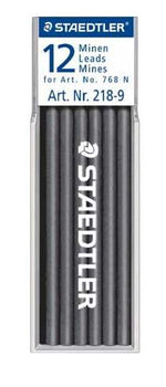 Staedtler Lumocolor Non-Permanent Omnichrom Leads Black Packet 12