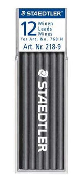 Staedtler Lumocolor Non-Permanent Omnichrom Leads Black Packet 12