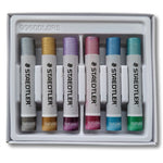 STAEDTLER DESIGN JOURNEY OIL PASTEL METALLIC SET 6