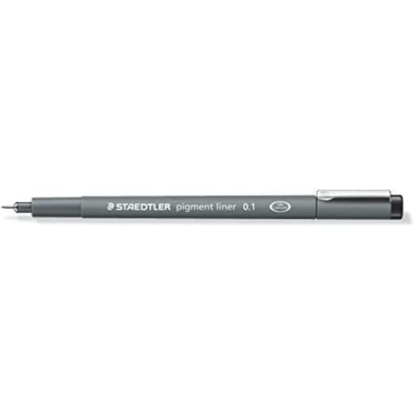 Staedtler Pigment Liner Pen Black 0.1mm