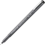 Staedtler Pigment Liner Pen Black 0.2mm