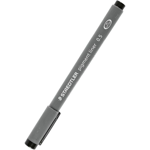 Staedtler Pigment Liner Pen Black 0.5mm
