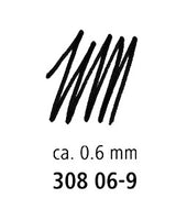 Staedtler Pigment Liner Pen Black 0.6mm