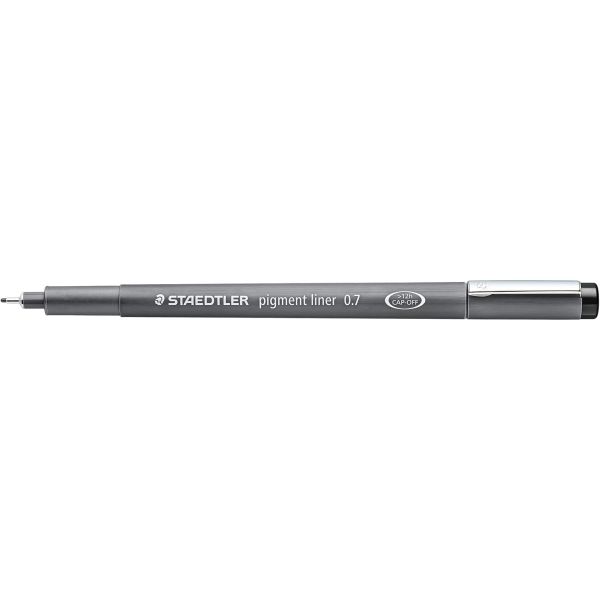 Staedtler Pigment Liner Pen Black 0.7mm