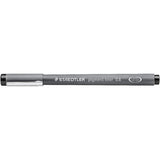 Staedtler Pigment Liner Pen Black 0.8mm