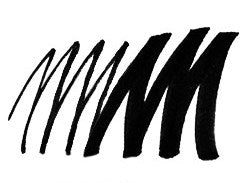 Staedtler Pigment Liner Pen Black Chisel Tip