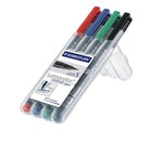 Staedtler Lumocolor CD/DVD Marking Marker Set 4 SET / 0.4mm