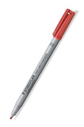 Staedtler Lumocolor Non-Permanent Marker Broad Red 1-2.5mm