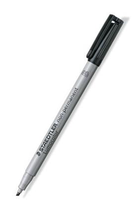 Staedtler Lumocolor Non-Permanent Marker Broad Black 1-2.5mm
