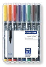 Staedtler Lumocolor Permanent Marker Super Fine Set 8