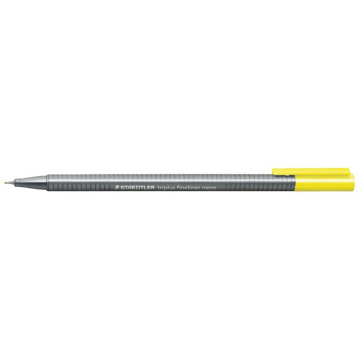Staedtler Triplus Fineliner Pen Yellow 0.3mm