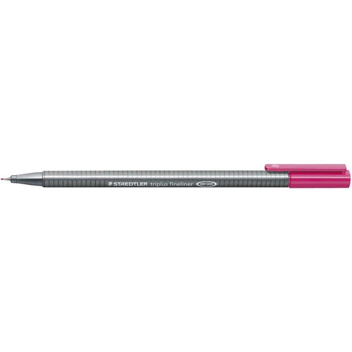 Staedtler Triplus Fineliner Pen Magenta 0.3mm
