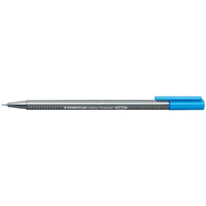 Staedtler Triplus Fineliner Pen Pale Blue 0.3mm