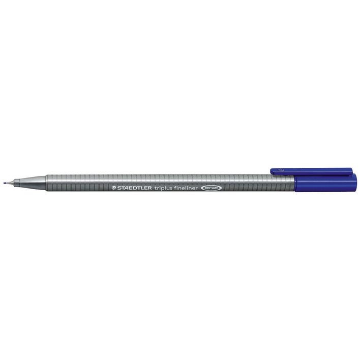 Staedtler Triplus Fineliner Pen Blue 0.3mm
