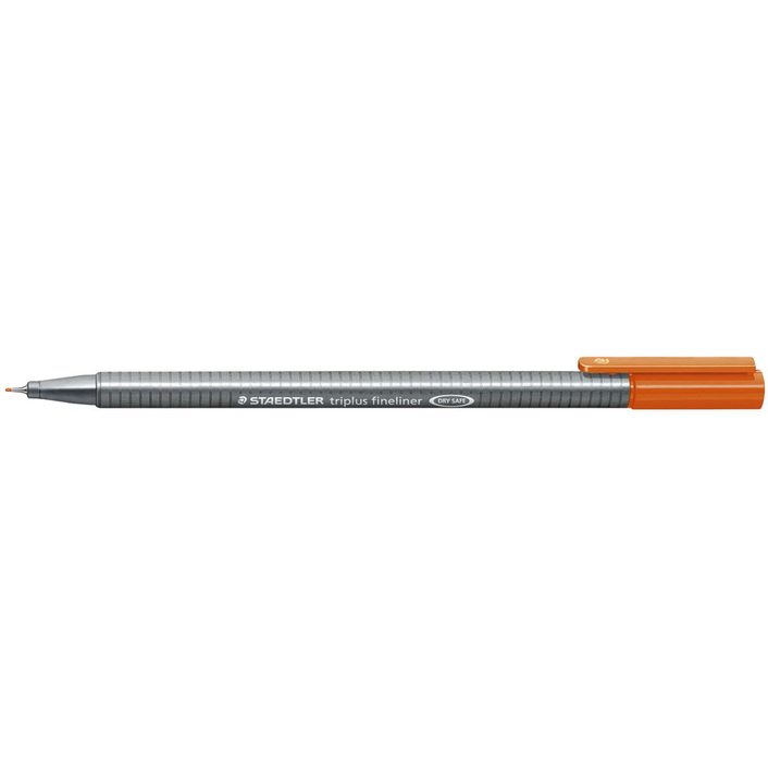 Staedtler Triplus Fineliner Pen Orange 0.3mm
