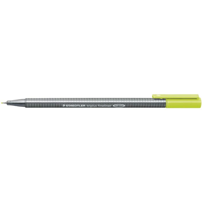 Staedtler Triplus Fineliner Pen Lime Green 0.3mm
