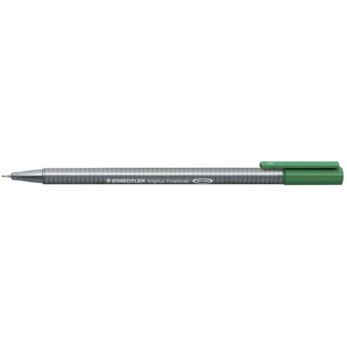 Staedtler Triplus Fineliner Pen Green 0.3mm