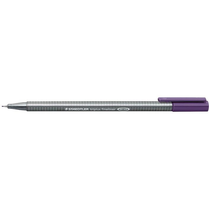 Staedtler Triplus Fineliner Pen Red Violet 0.3mm
