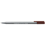 Staedtler Triplus Fineliner Pen Brown 0.3mm