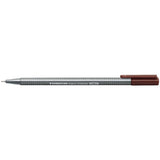 Staedtler Triplus Fineliner Pen Brown 0.3mm