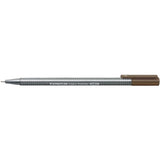Staedtler Triplus Fineliner Pen Tobacco Brown 0.3mm