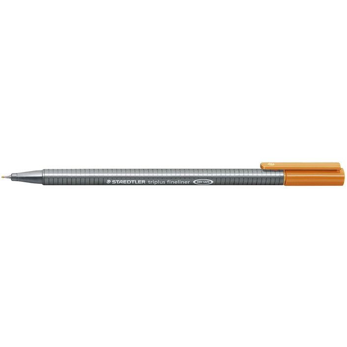 Staedtler Triplus Fineliner Pen Light Brown 0.3mm