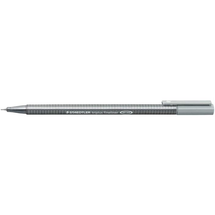Staedtler Triplus Fineliner Pen Light Grey 0.3mm