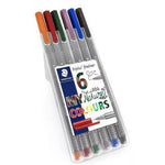 Staedtler Triplus Fineliner Pen Nature Set 6 SET / 0.3mm