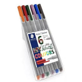 Staedtler Triplus Fineliner Pen Nature Set 6 SET / 0.3mm