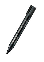 Staedtler Lumocolor Permanent Marker Chisel Black 2-5mm