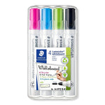 Staedtler Lumocolor Whiteboard Marker Bullet Tip Set 4