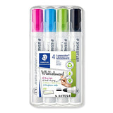 Staedtler Lumocolor Whiteboard Marker Bullet Tip Set 4 SET