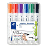 Staedtler Lumocolor Whiteboard Marker Bullet Set 6 SET / 2.0mm