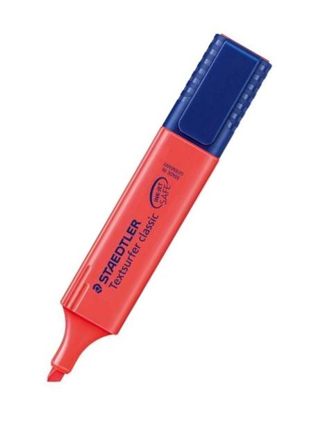 Staedtler Textsurfer Classic Highlighter Red