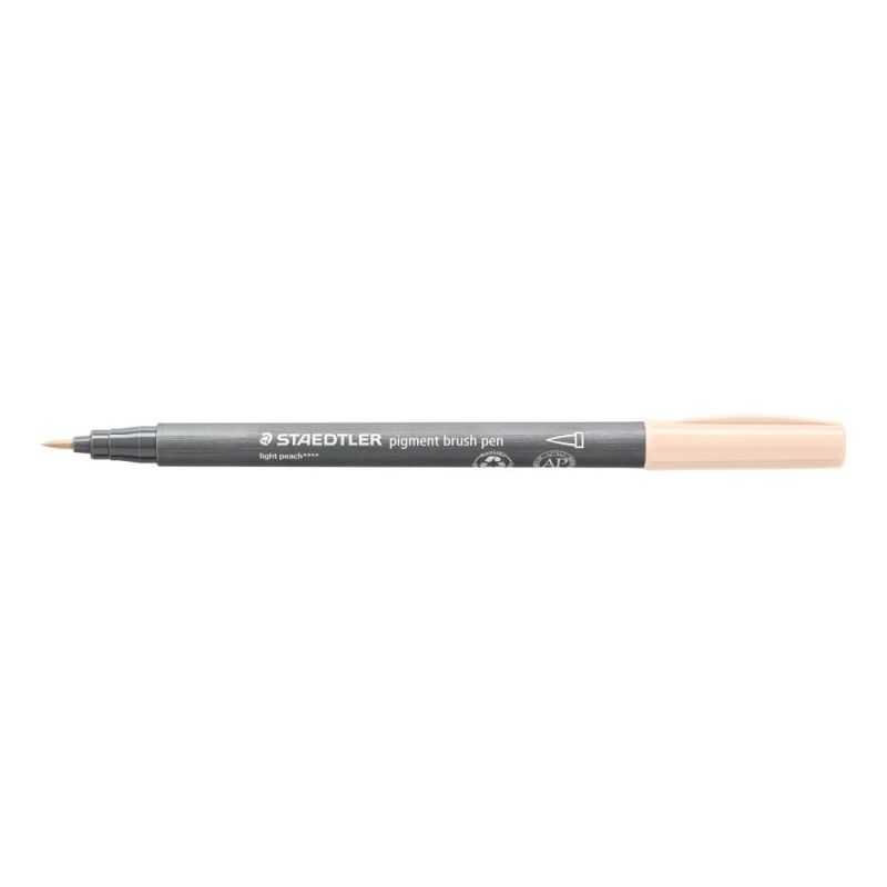 Staedtler Pigment Brush Pen Light Peach