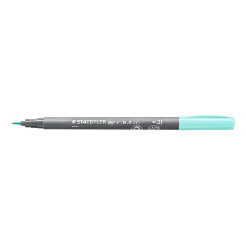 Staedtler Pigment Brush Pen Mint