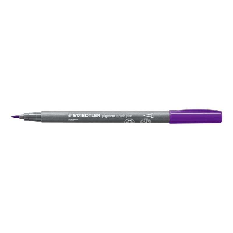 Staedtler Pigment Brush Pen Violet