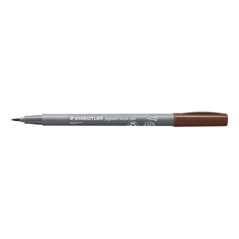 Staedtler Pigment Brush Pen Brown