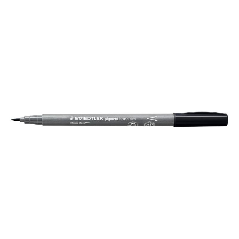 Staedtler Pigment Brush Pen Intense Black